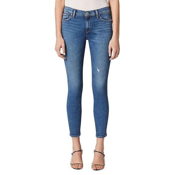 Hudson Mid-Rise Nico  Super Skinny Jeans - Picture 1 of 10